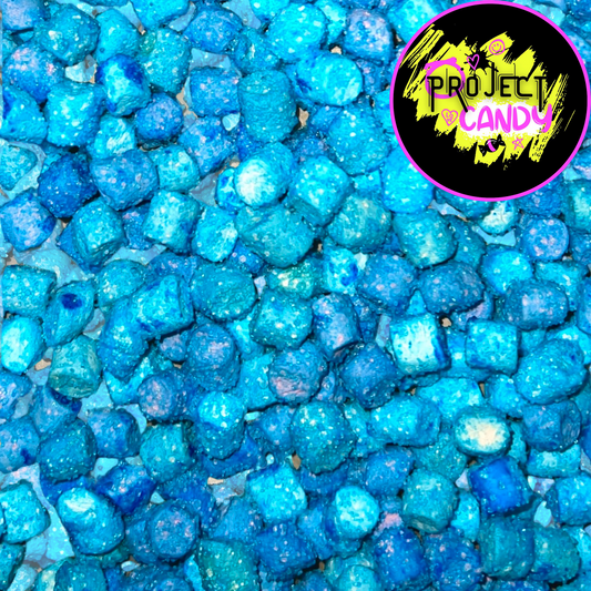 FREEZE DRIED SOUR BLUE RAZZ MALLOWS **LIMITED EDITION**