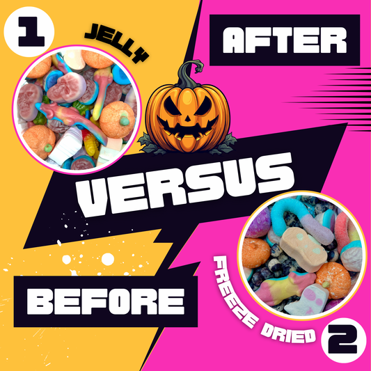 BEFORE VS AFTER - HALLOWEEN EDITION