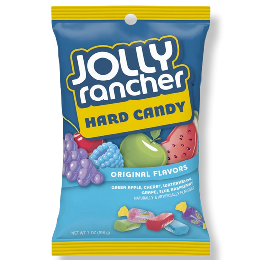 Jolly Rancher Hard Assorted Candy Original Flavours (198g)