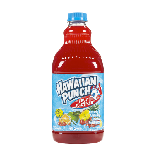 Hawaiian Punch Fruit Juicy Red 32oz (1 QT) (946ml)