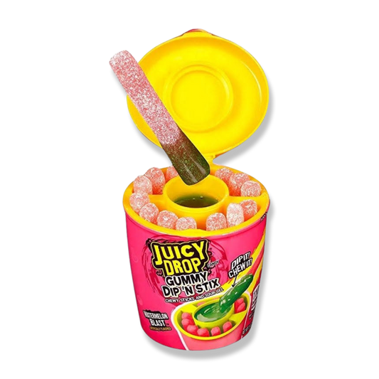 Juicy Drop Gummy Dip N Stix Candy 96g
