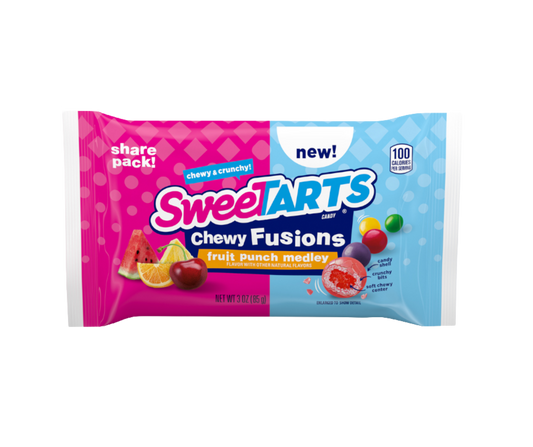SweeTarts Chewy Fusion Fruit Punch Medley - 3oz (85g)