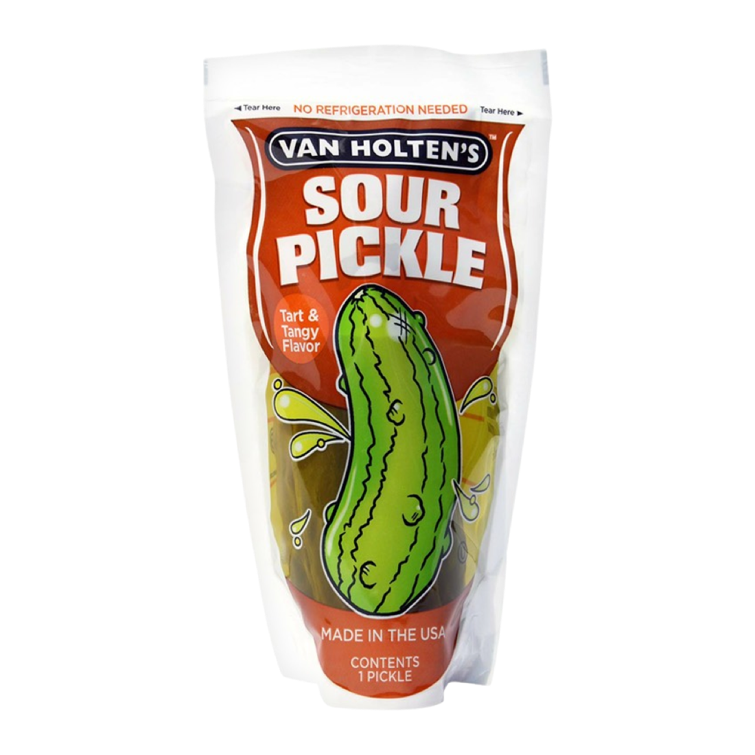 Van Holten's - Jumbo Sour Tart & Tangy Pickle-In-a-Pouch