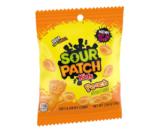 Sour Patch Kids Peach- 3.56oz (101g)